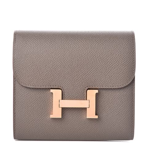 hermes constance short wallet|Hermes constance bag price 2020.